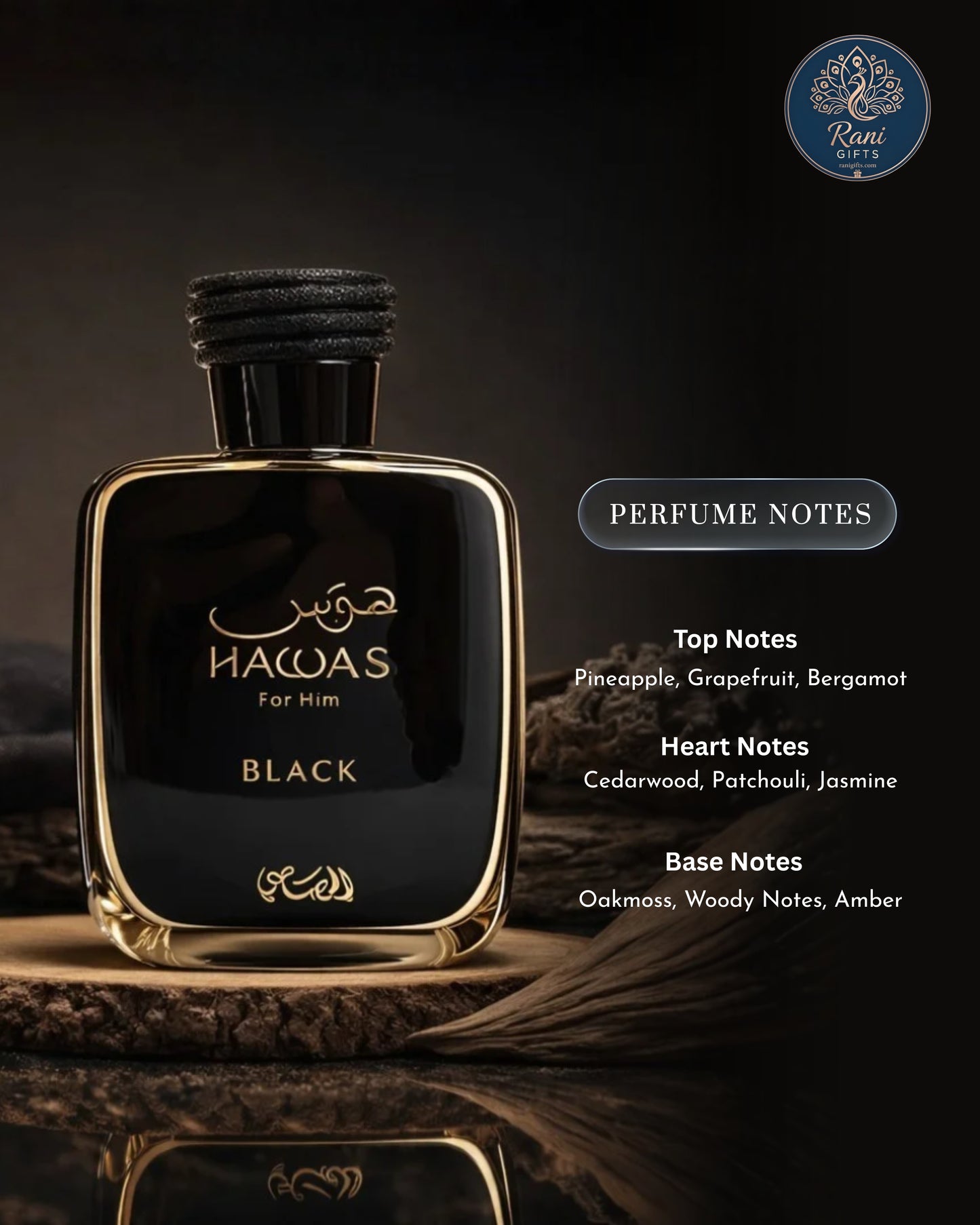 Rasasi Hawas Black for Men